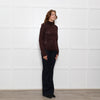 Sportmax Brown Fine Wool Rollneck