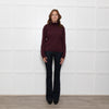 Weekend Max Mara Burgundy Cashmere Rollneck