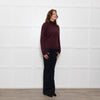 Weekend Max Mara Burgundy Cashmere Rollneck