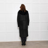 Max Mara Black Shearling Long Coat