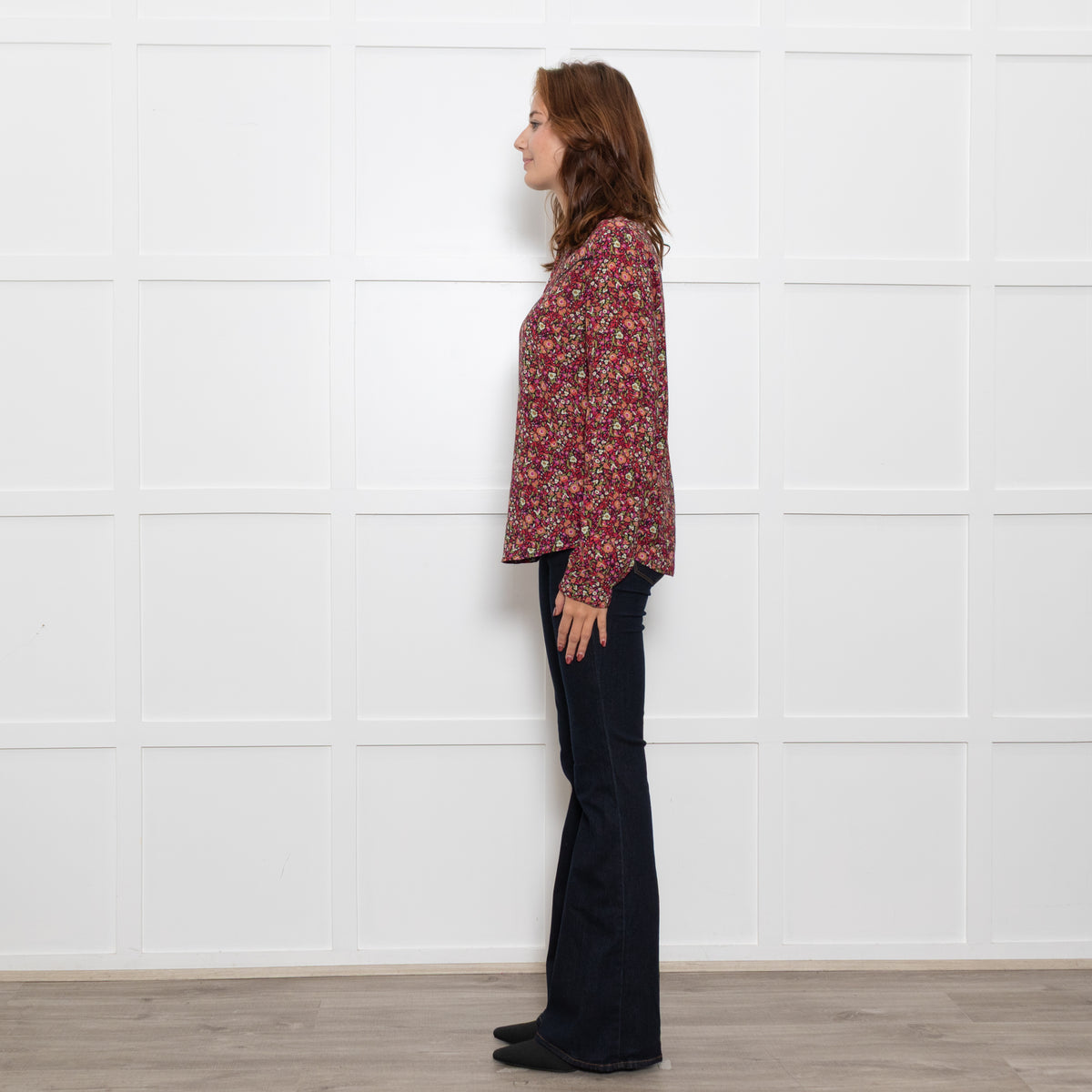 Ba & Sh Multicolour Floral Western Style Shirt