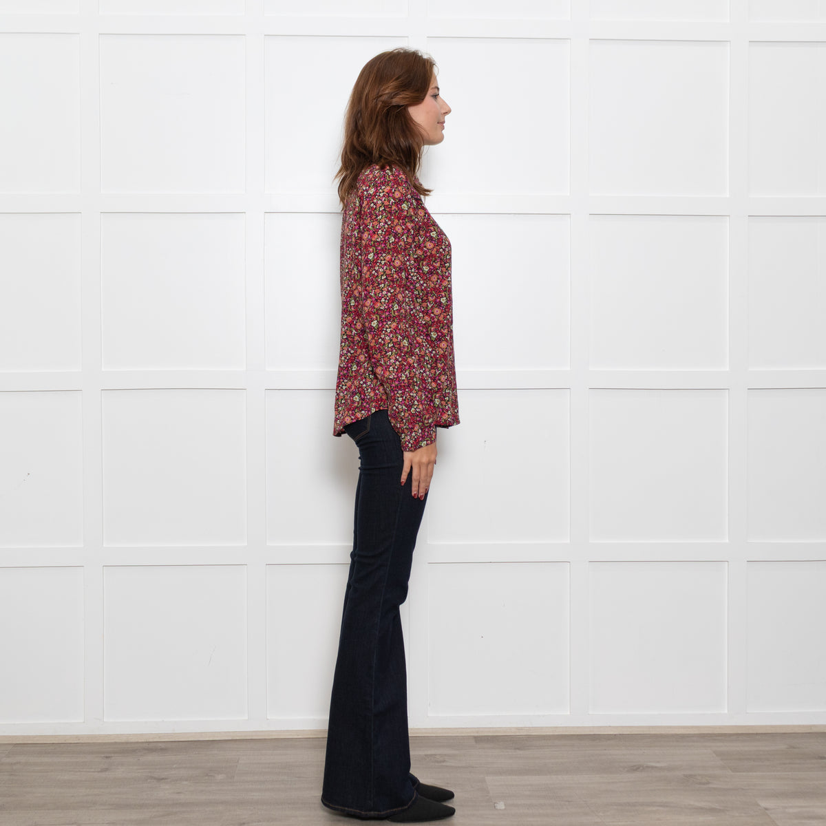 Ba & Sh Multicolour Floral Western Style Shirt