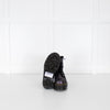 Dr Marten Molly Black  Fur Lined Glitter Platform Boots