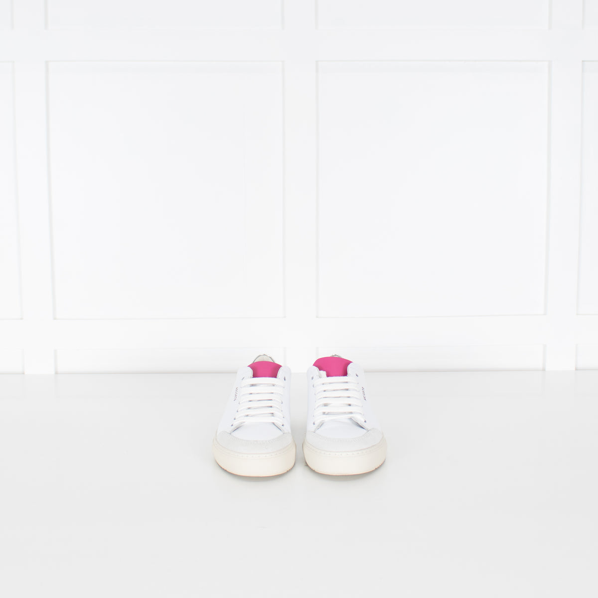 Axel Arigato White/Pink/Silver Trainers