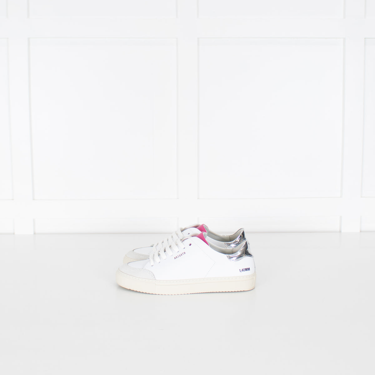 Axel Arigato White/Pink/Silver Trainers