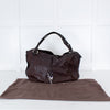 Celine Brown Leather Bittersweet Extra Large Bag
