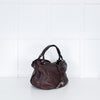 Celine Brown Leather Bittersweet Extra Large Bag
