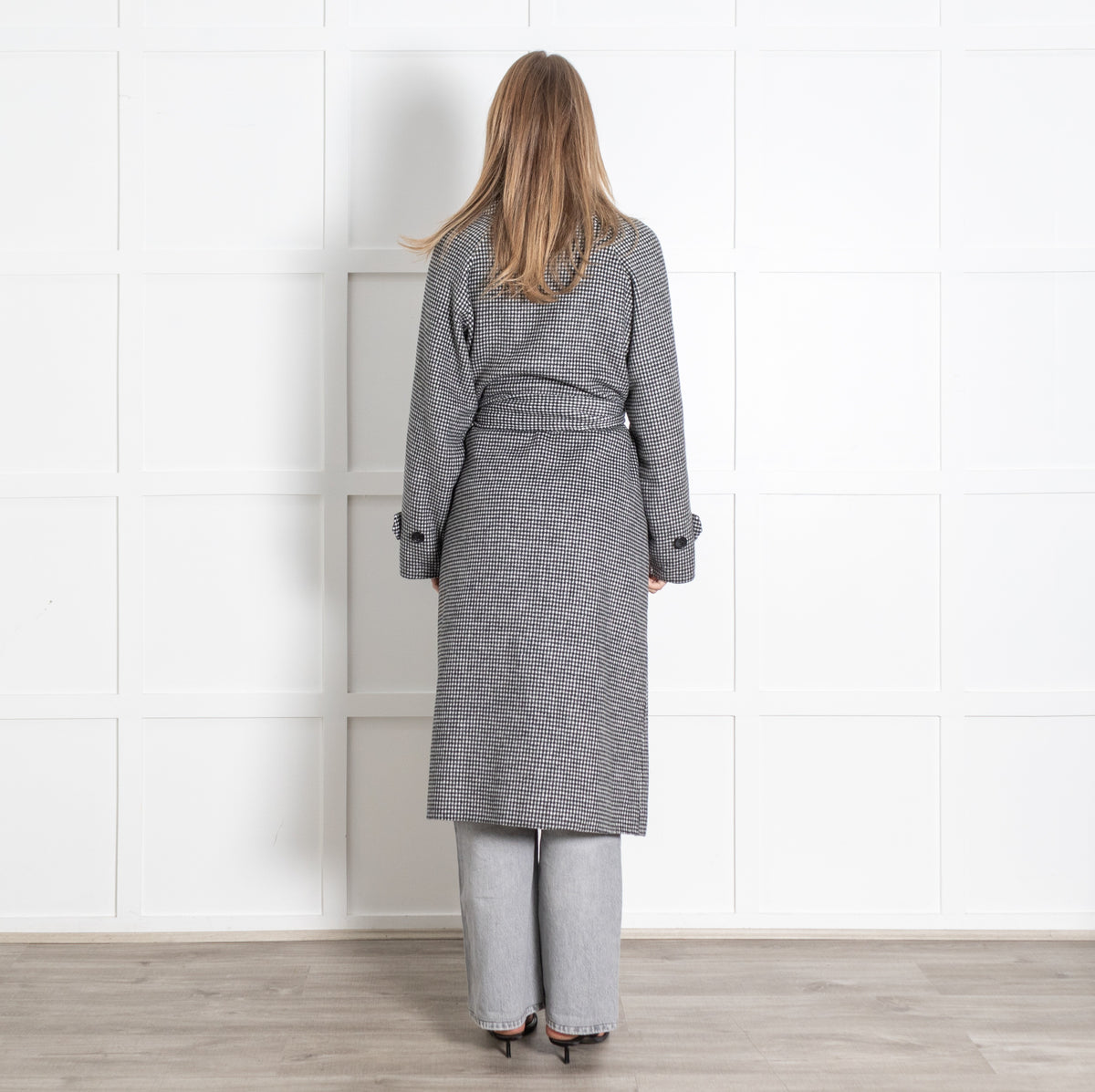 Wool Blend Long Coat - Image 5