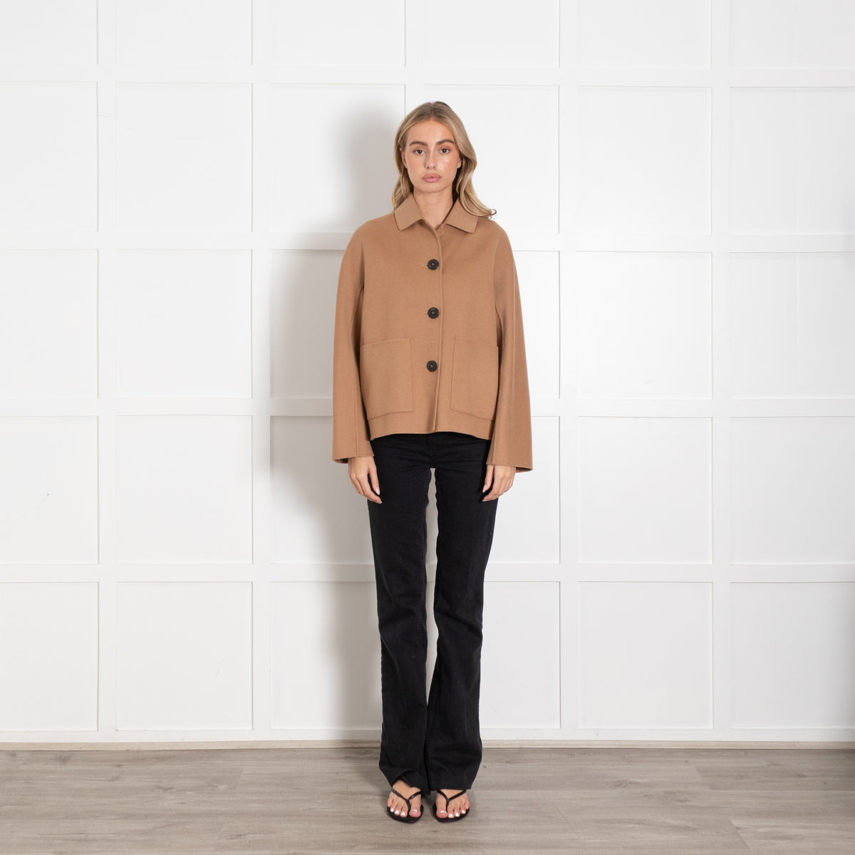 Weekend Max Mara Camel Wool Jacket - Image 1