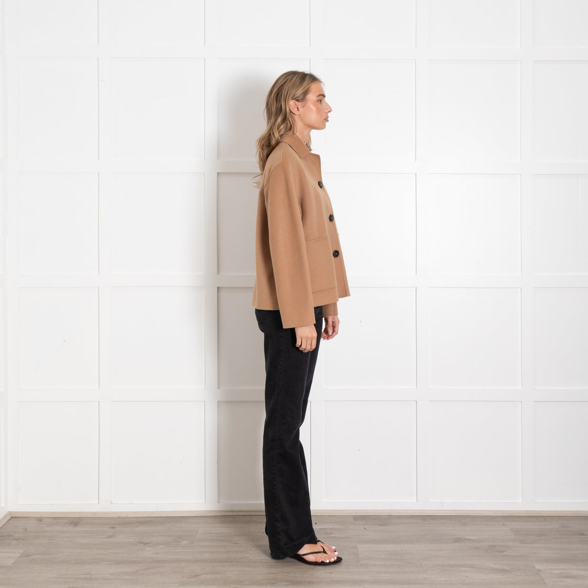 Weekend Max Mara Camel Wool Jacket - Image 6