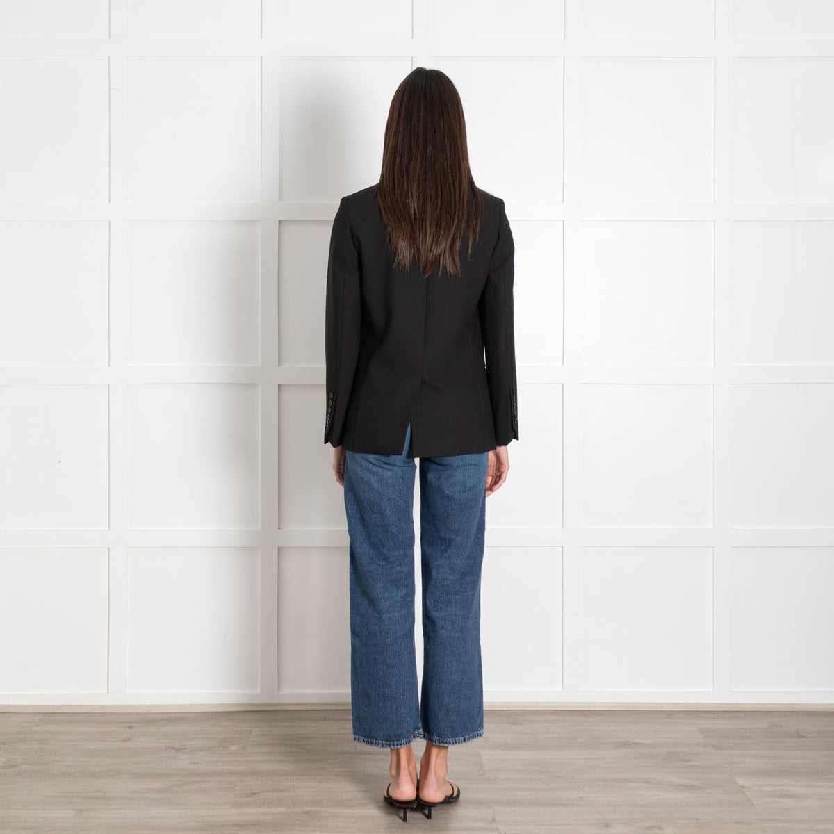 Zadig & Voltaire Preloved Black Rhinestone Embellished Blazer - Image 4