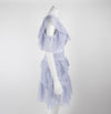 Self-Portrait Periwinkle One Shoulder Dress