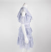 Self-Portrait Periwinkle One Shoulder Dress