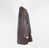 Weekend Max Mara Brown Leather Knee Length Coat