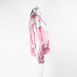 Pinko Metallic Pink Shell Jacket
