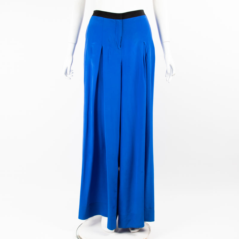 Robert Rodriguez Blue Wide Leg Trousers