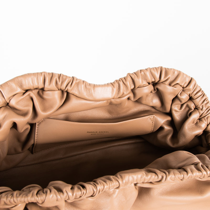 Mansur Gavriel Nude cloud Clutch