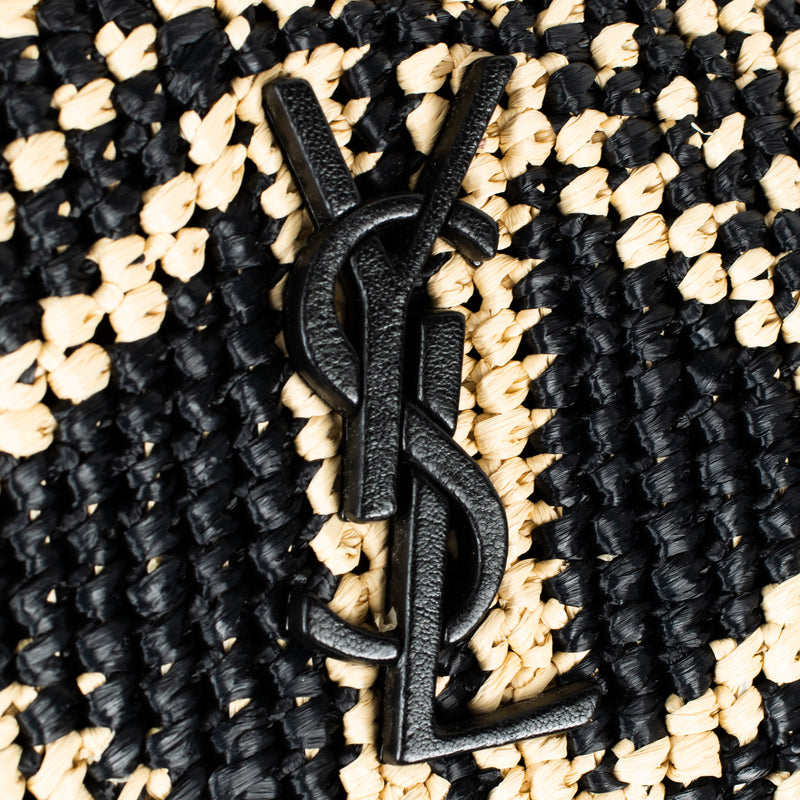 Yves Saint Laurent Raffia Shoulder Bag