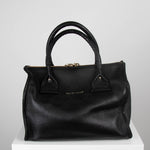 See By Chloe Black Leather Bowling Bag