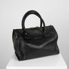 See By Chloe Black Leather Bowling Bag