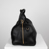 See By Chloe Black Leather Bowling Bag