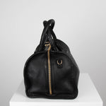 See By Chloe Black Leather Bowling Bag