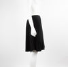 Joseph Black Pleated Mini Skirt