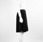 Joseph Black Pleated Mini Skirt