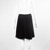 Joseph Black Pleated Mini Skirt