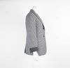 Weekend MaxMara Grey Check Boxy Blazer