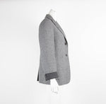 Weekend MaxMara Grey Check Boxy Blazer