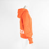 Moncler Orange Cropped Hoodie