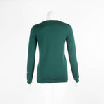 Bella Freud Green 'King of Kings' Jumper