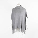 Weekend MaxMara Grey Cashmere Poncho