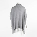 Weekend MaxMara Grey Cashmere Poncho