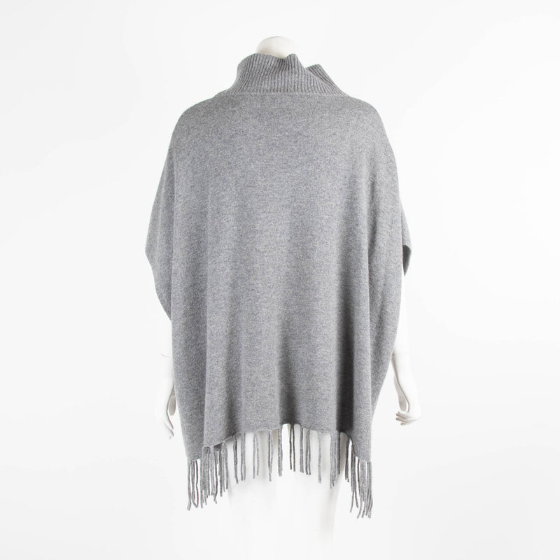 Weekend MaxMara Grey Cashmere Poncho