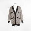 Sandro Houndstooth Cardigan