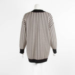 Sandro Houndstooth Cardigan
