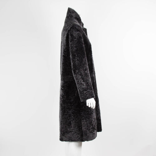 Karl Donoghue Grey Shearling Coat