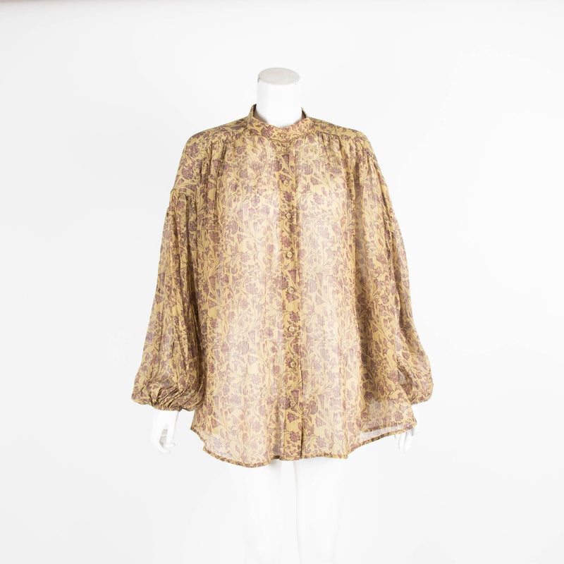 Zimmerman Mustard Floral Blouse