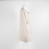 The Row Beige Knitted Silk Wool Mix Double Breasted Jacket