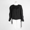 Isabel Marant Etoile Black Pleated Top