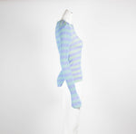 Acne Studio Green Lilac Striped Knitwear