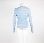 Acne Studio Green Lilac Striped Knitwear