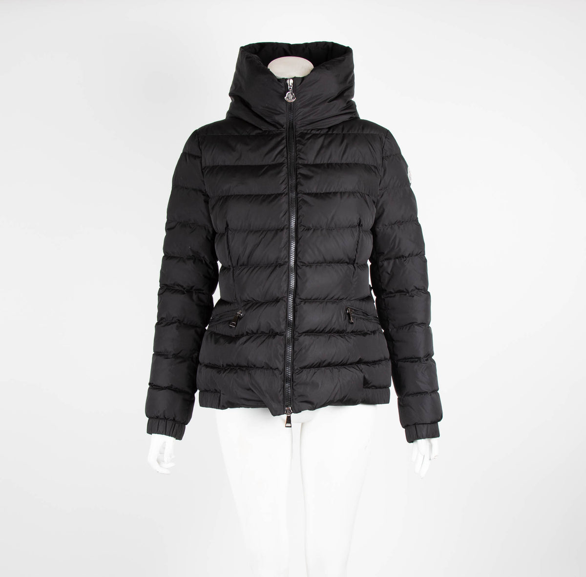 Moncler Black Quilted Puffer Jacket