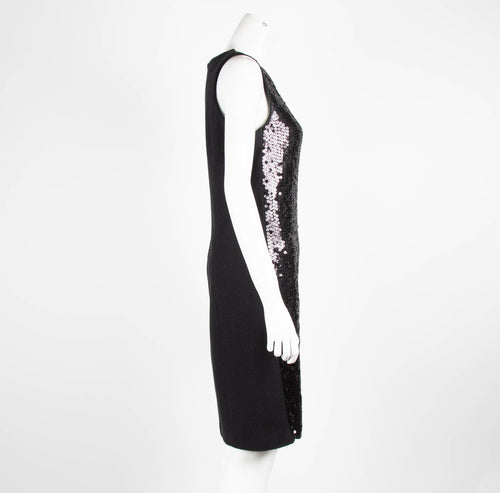 MarcCain Black Sequin Shift Dress