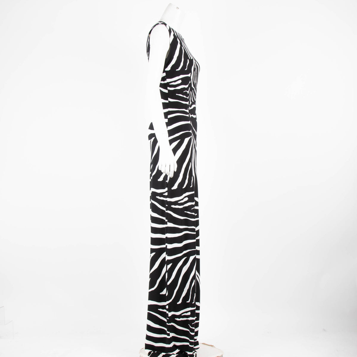 Norma Kamali Zebra Jumpsuit
