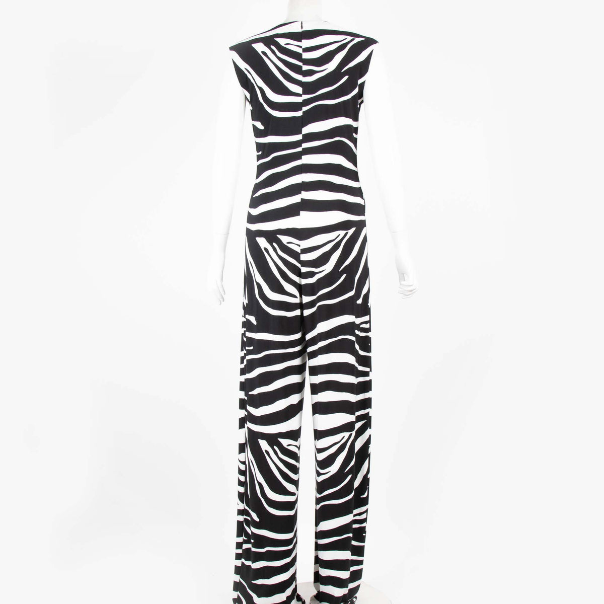 Norma Kamali Zebra Jumpsuit