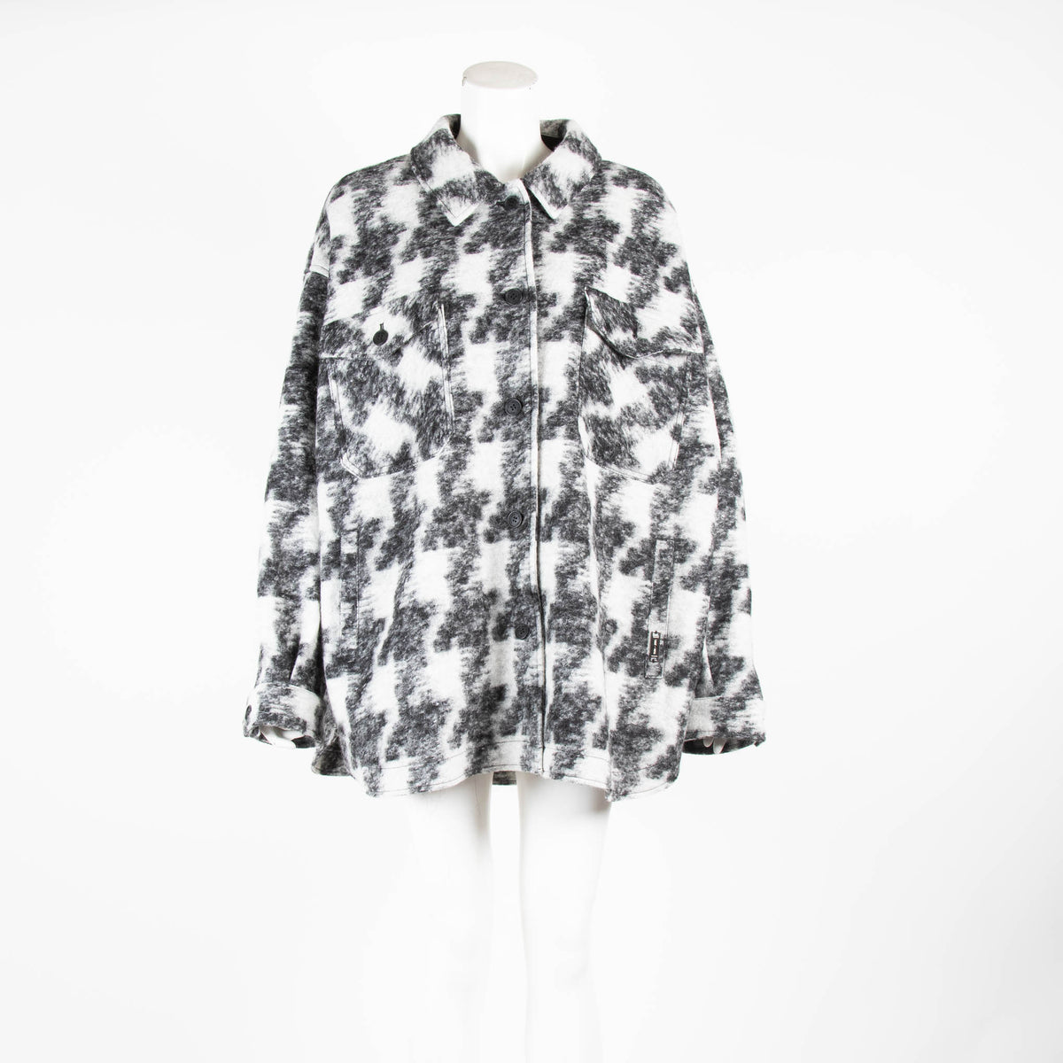 Saint & Sofia Black and White Overshirt