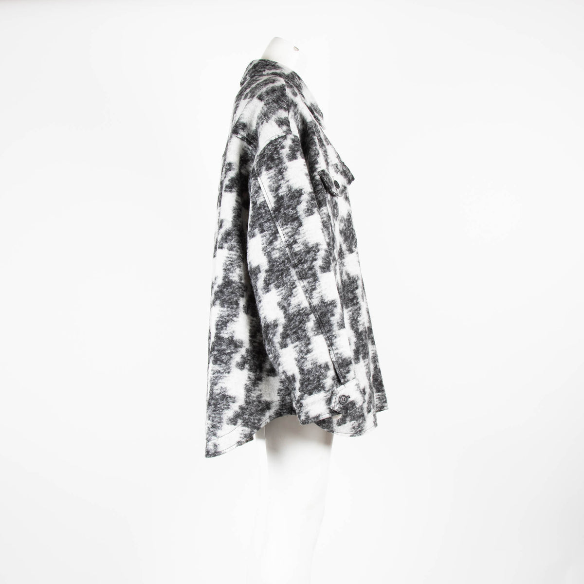 Saint & Sofia Black and White Overshirt